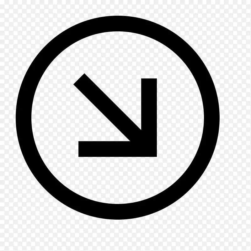 计算机图标注册商标符号.圆形箭头