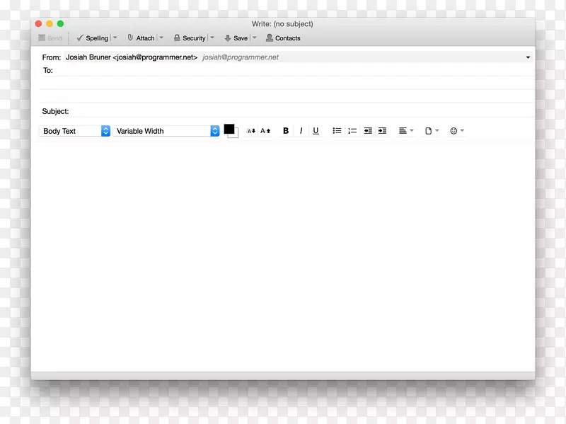 AppleScript脚本语言文本编辑器命令行界面屏幕截图-邮件地址
