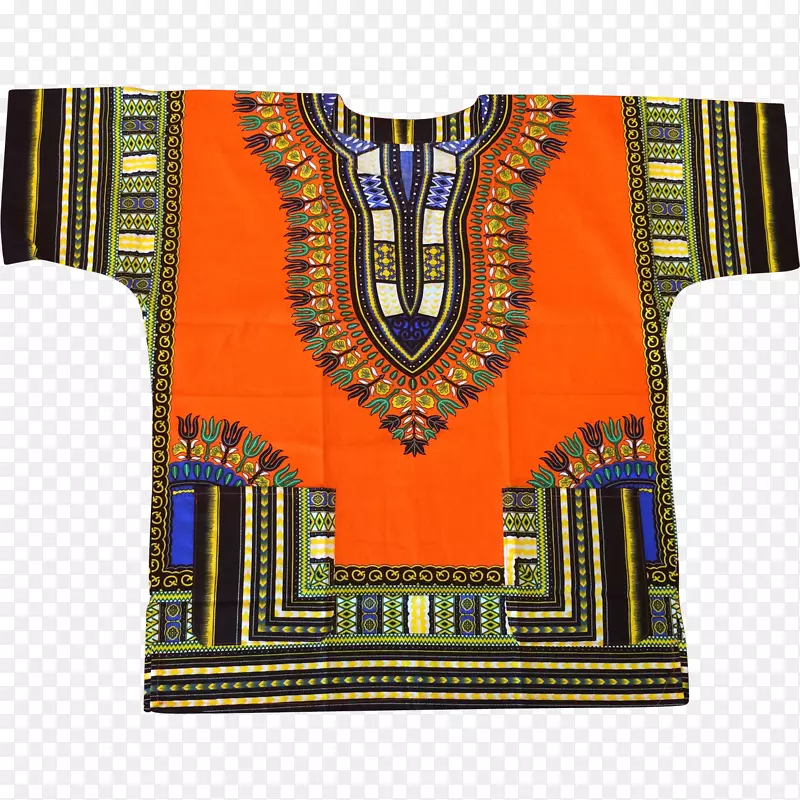 达什基t恤民间服装非洲-波霍图案