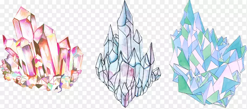 水晶星团石英画
