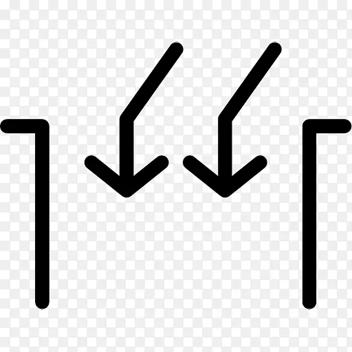 计算机图标箭头符号-间隙
