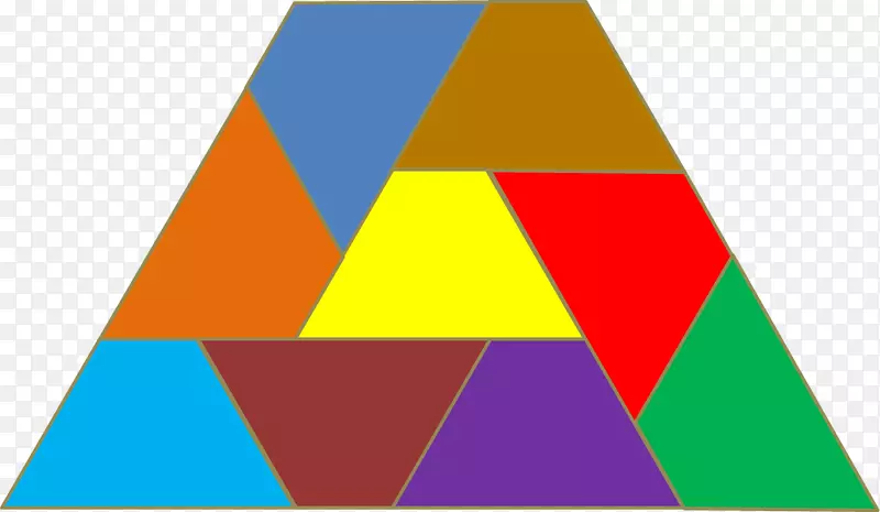 三角形等腰梯形镶嵌六边形