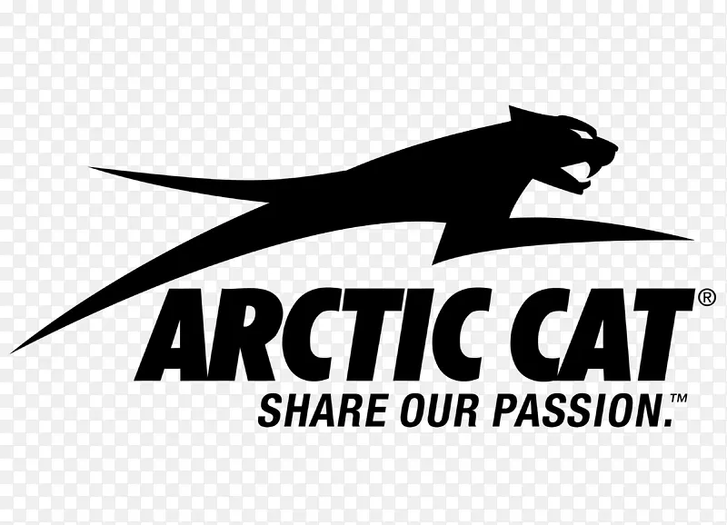北极猫贼河瀑布全地形车辆并排雅马哈汽车公司-创意猫标志