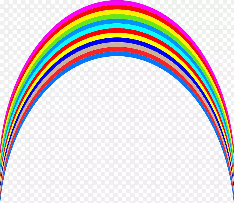 电脑图标桌面壁纸夹艺术.彩虹