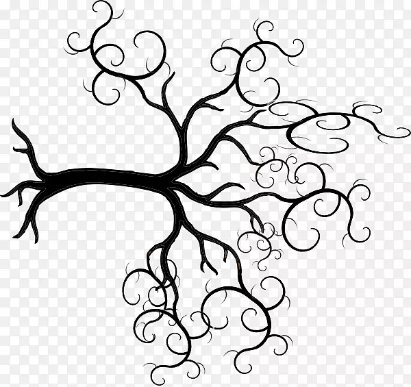 生命之树-根剪贴画-树根剪贴画