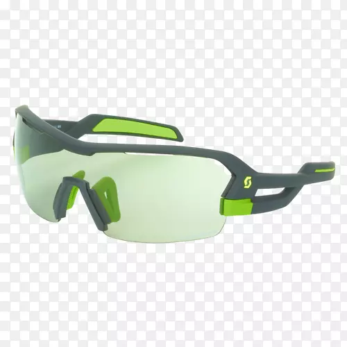护目镜太阳镜镜头斯科特运动-欧洲风绿色