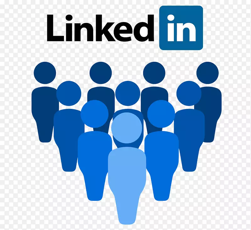 LinkedIn社交媒体Facebook用户简介如按钮-社交媒体