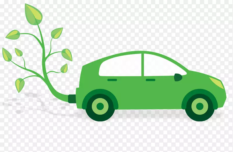 汽车电动汽车丰田普锐斯环保绿色汽车-汽车插图