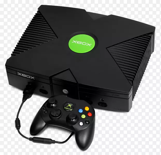 Xbox 360控制器黑色视频游戏机-游戏机