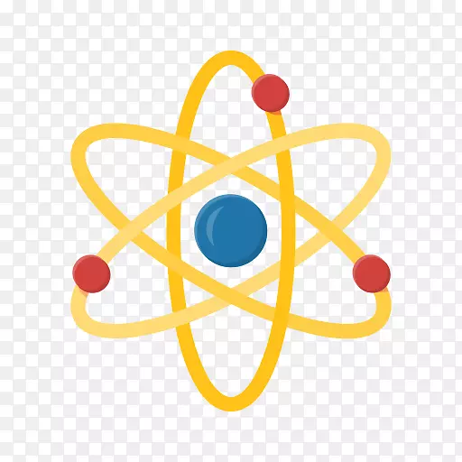 科学原子化学计算机图标化学分子