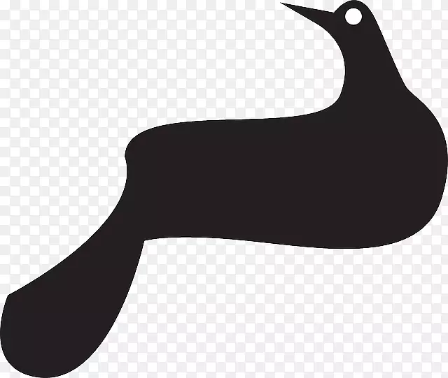 鸽子作为符号鸟夹艺术栖息乌鸦覆盖