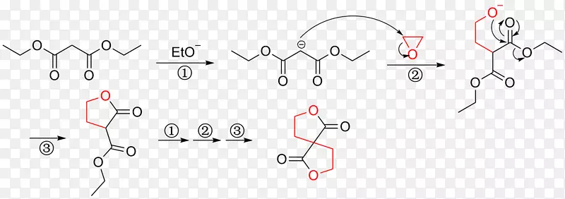 丙二酸二乙酯丙二酸酯合成反应