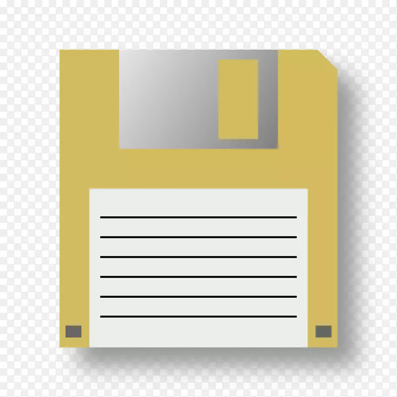 软盘计算机图标光盘存储