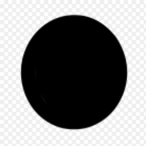 黑色圆形喷头