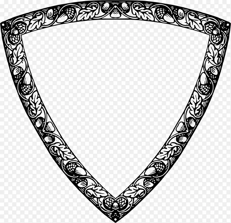 镀金珠宝项链环装饰三角