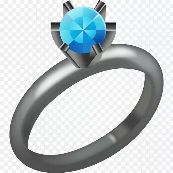 戒指上的表情符号结婚戒指贴纸