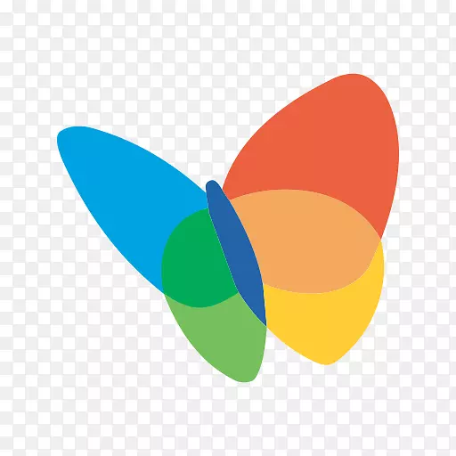 标志符号组织-彩色蝴蝶
