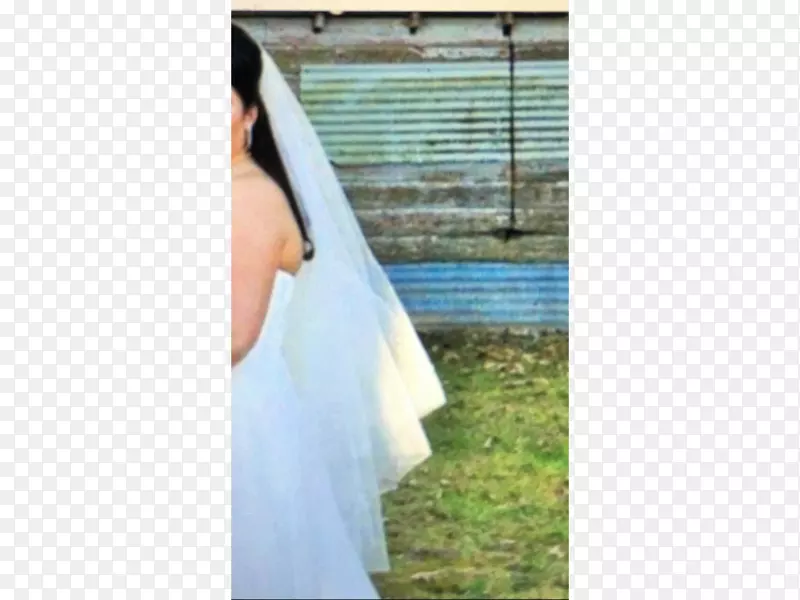婚纱面纱新娘礼服-白色面纱