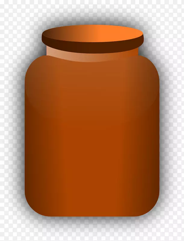焦糖色缸-泥瓦罐原型