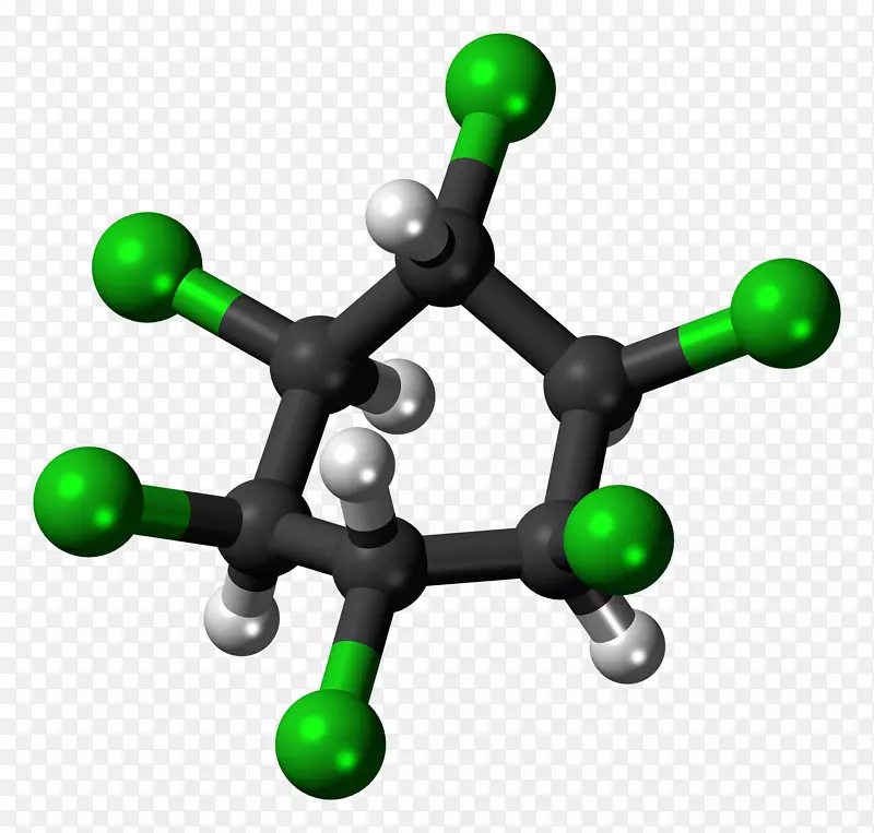 林丹β-六氯环己烷分子虱子