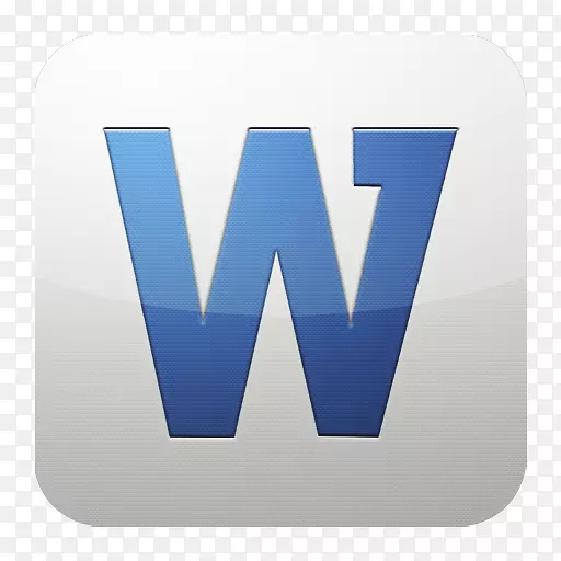 电脑图标微软Word微软办公室