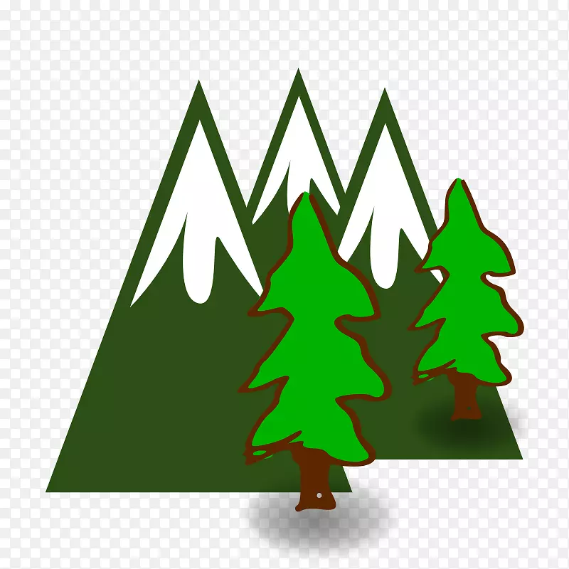 青山剪贴画