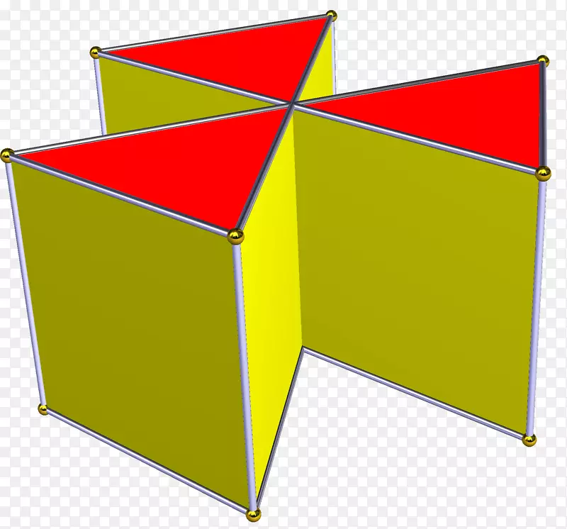 直线角-六角形盒