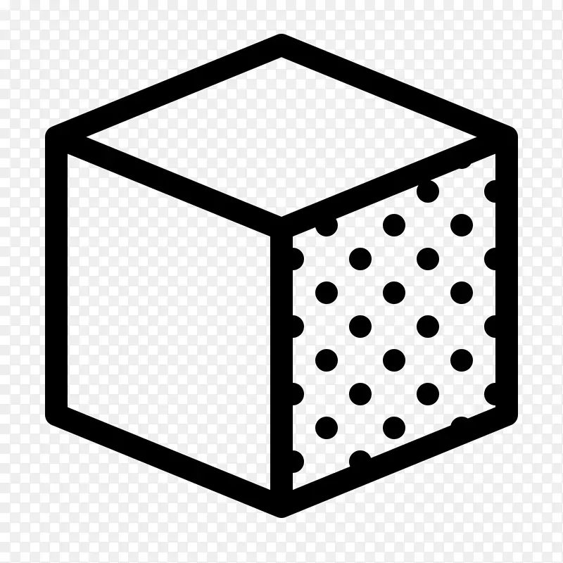 计算机图标立方体符号图标设计.糖袋