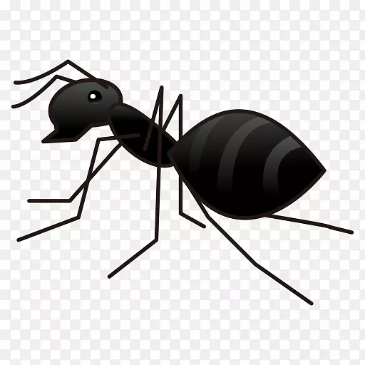 蚂蚁表情贴纸短信加根水独角兽