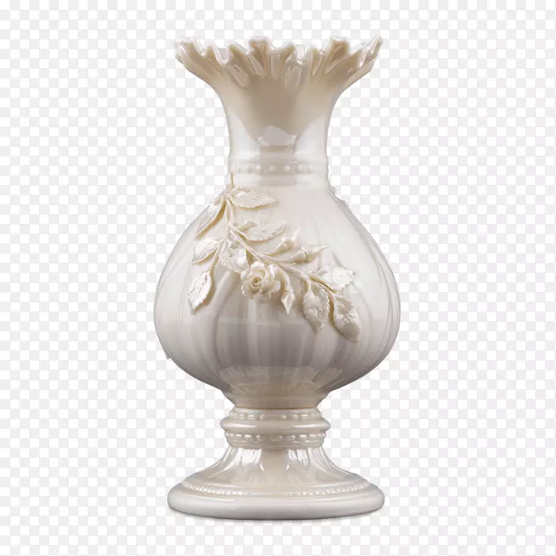 花瓶贝列克陶器瓷带瓷花瓶