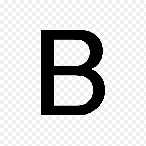 字母b电脑图标剪辑艺术