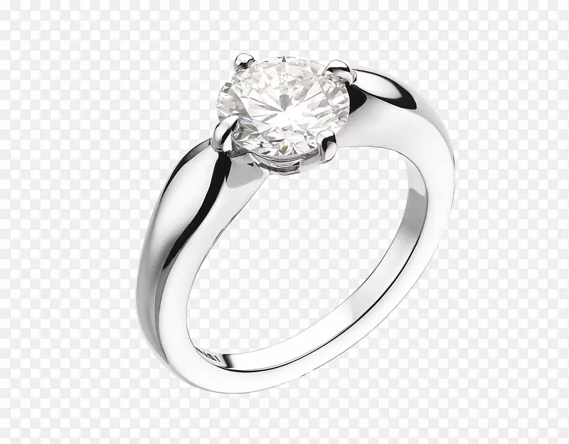 订婚戒指结婚戒指宝格丽钻石联锁戒指