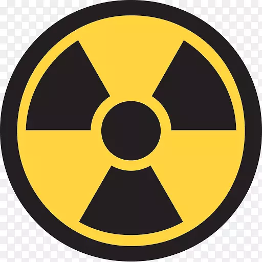 电离辐射危险符号放射性衰变.恒星辐射