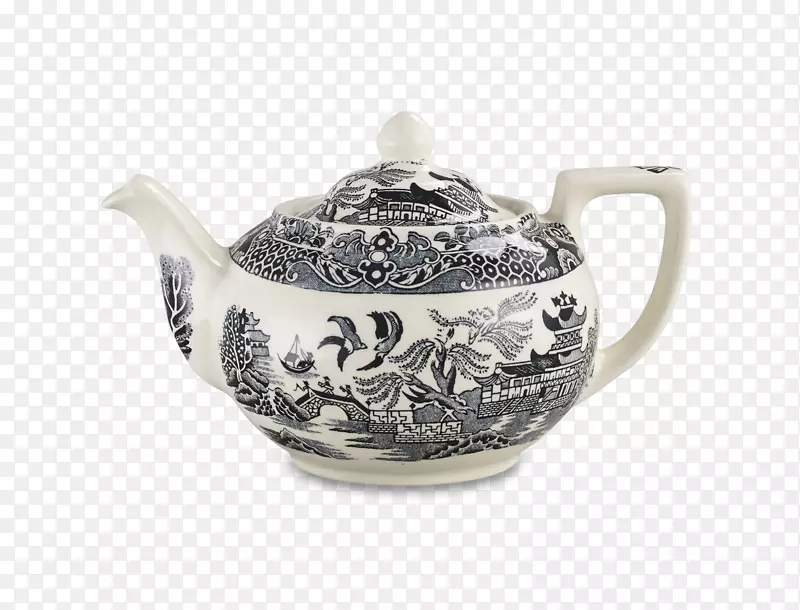 陶壶茶壶糖碗瓷黄油图案
