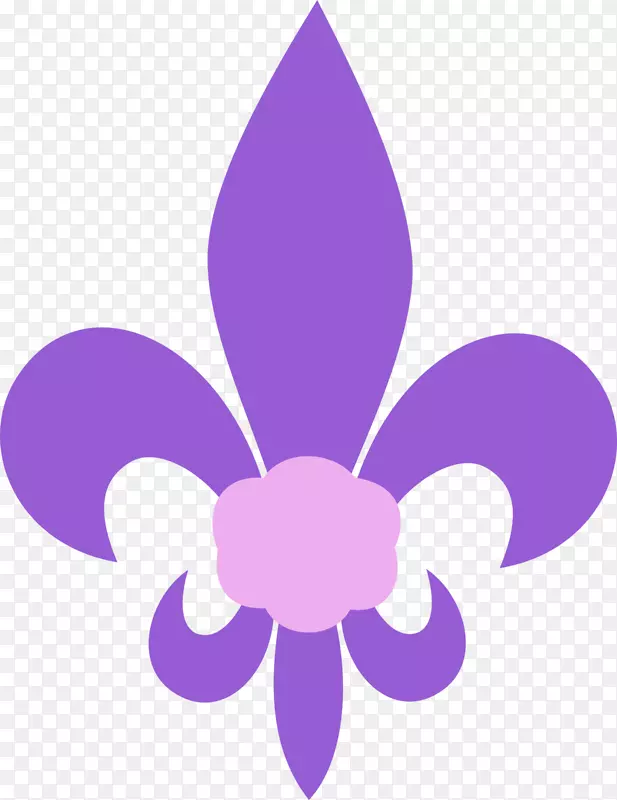 开花植物剪贴画-紫色优惠券