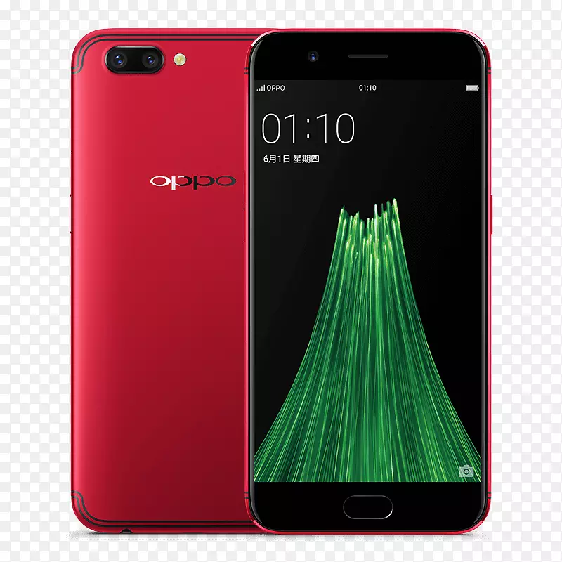 Oppo R11 One Plus一款oppo数码相机智能手机-oppo移动电话显示架图像下载