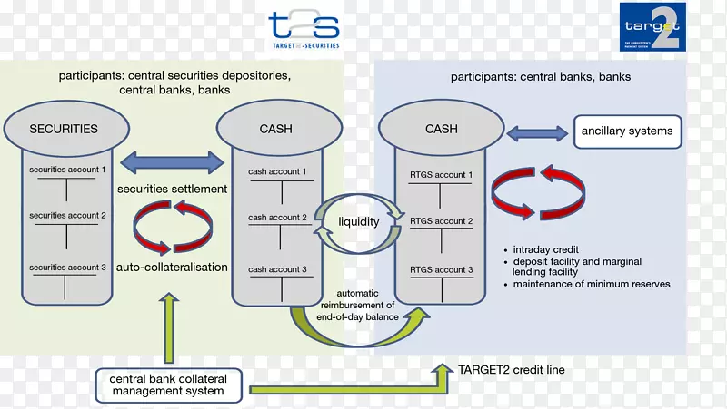 T2S Target 2结算欧元系统欧洲中央银行-可转让证券