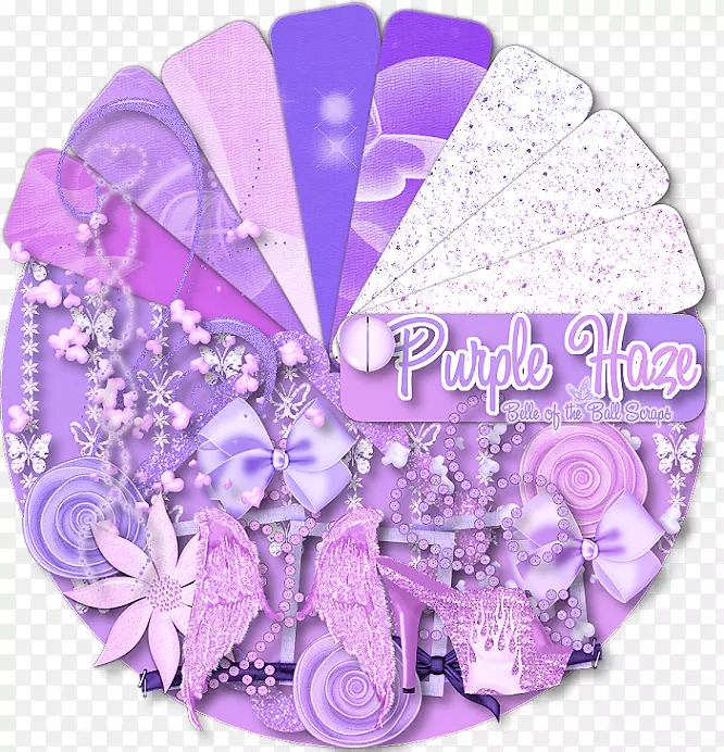 花瓣紫色-伟大的Wordart