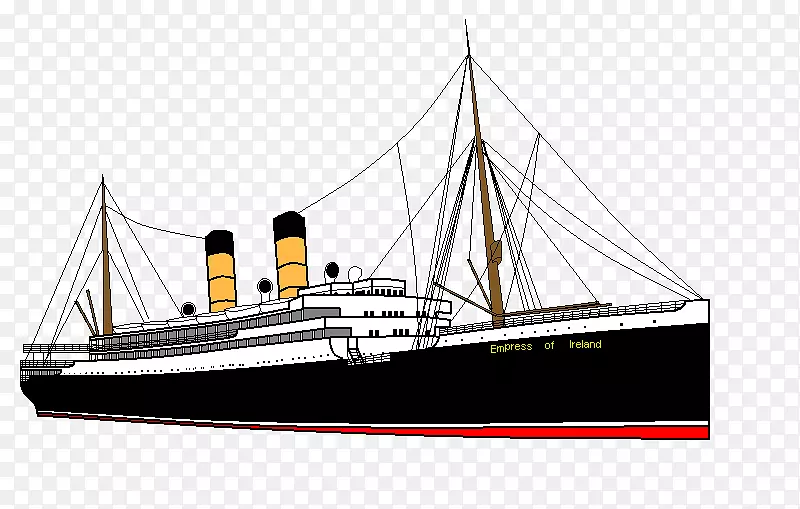 爱尔兰皇家邮轮沉没号泰坦尼克号船