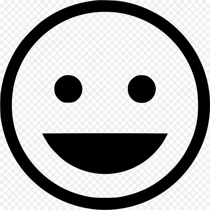 笑脸表情电脑图标面-笑脸