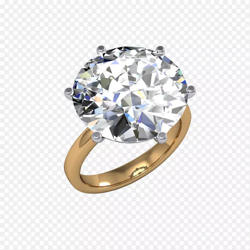 订婚戒指，结婚戒指，钻石纸牌-黄色拍卖