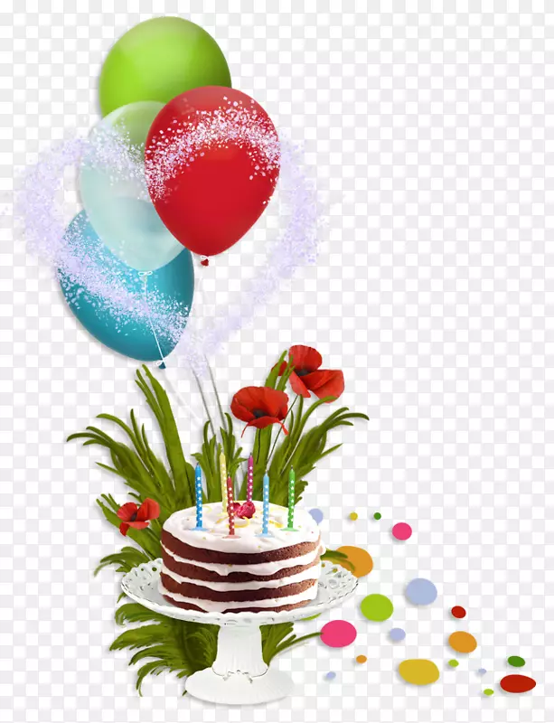 祝你生日快乐，生日蛋糕，贺卡和纸牌周年纪念-生日