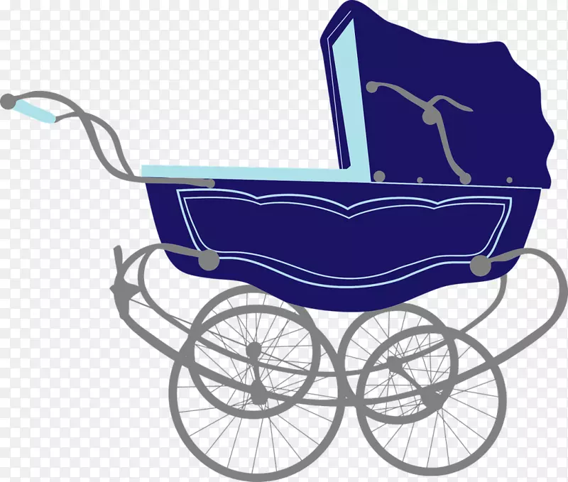 婴儿运输婴儿电脑图标剪辑艺术-梦想马车