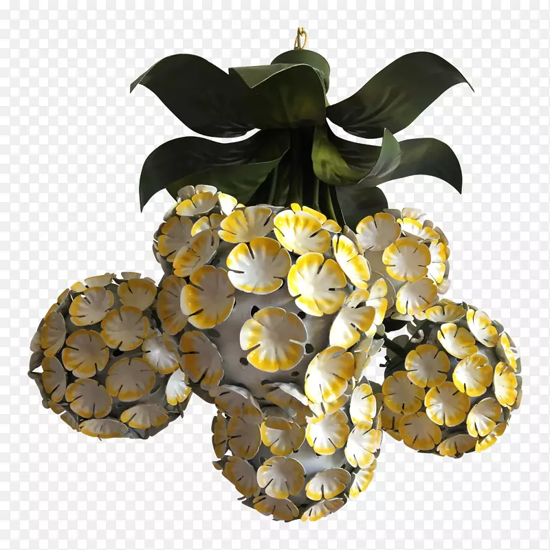 菠萝吊灯穆拉诺古色古香绣球花