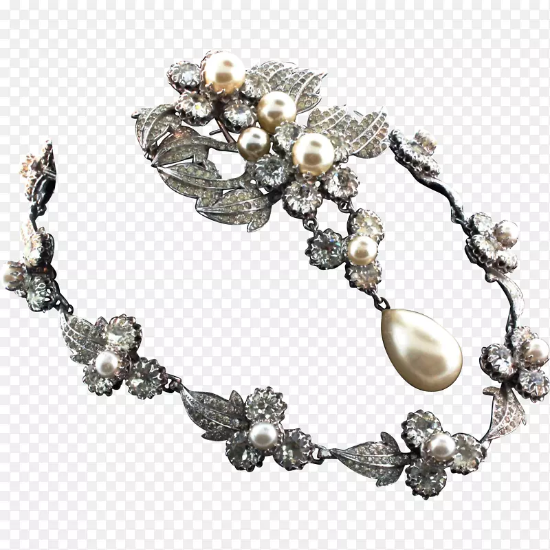 珍珠手镯项链珠宝设计珠宝项链