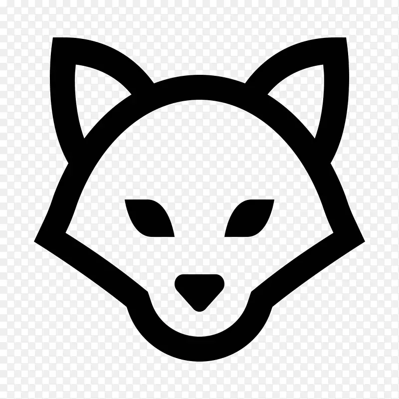 电脑图标下载剪贴画-狐狸