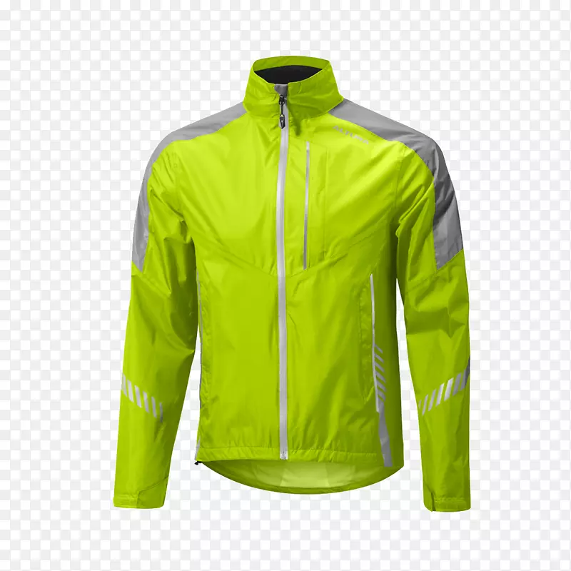 雨衣夹克防水自行车透气性.黄色夹克