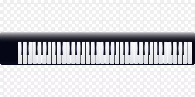 音乐键盘，钢琴，乐器，电子键盘.键盘