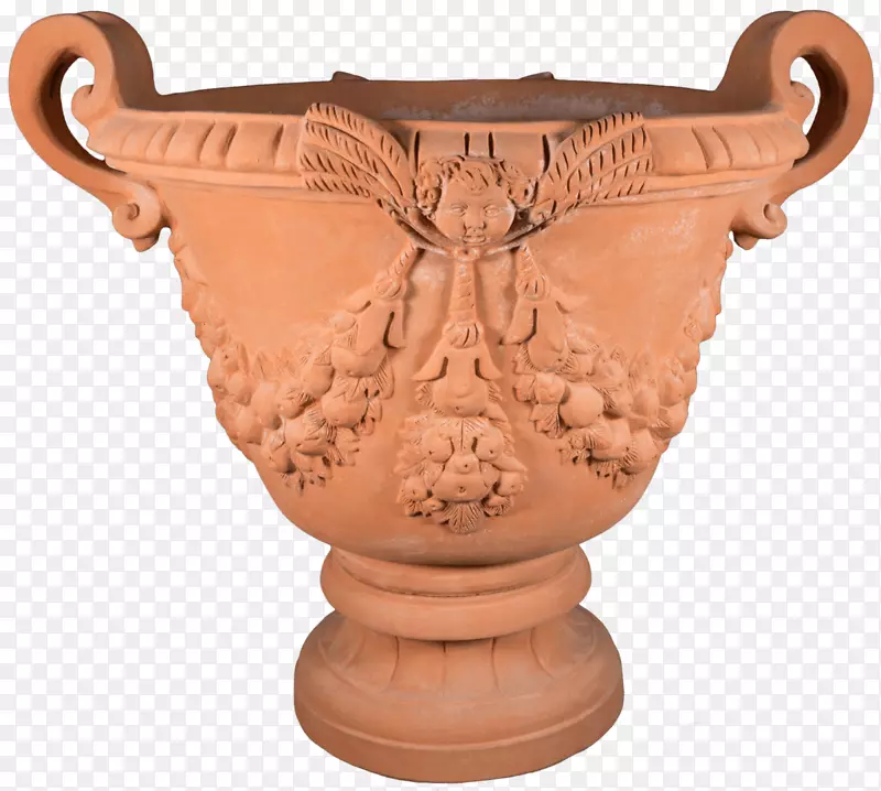 Impruneta花瓶-陶器-红色陶器