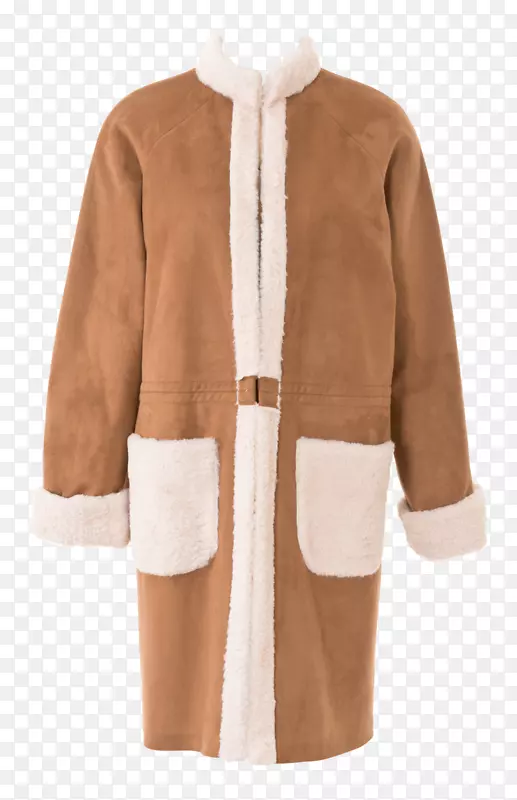 布尔达式大衣外套服装-羊绒面大衣